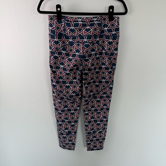 NWOT Sweaty Betty The Power 7/8 Graphic Star Leggings Activewear Women’s Medium - Picture 6 of 11